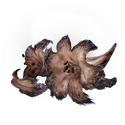変色した落葉花のアイコン